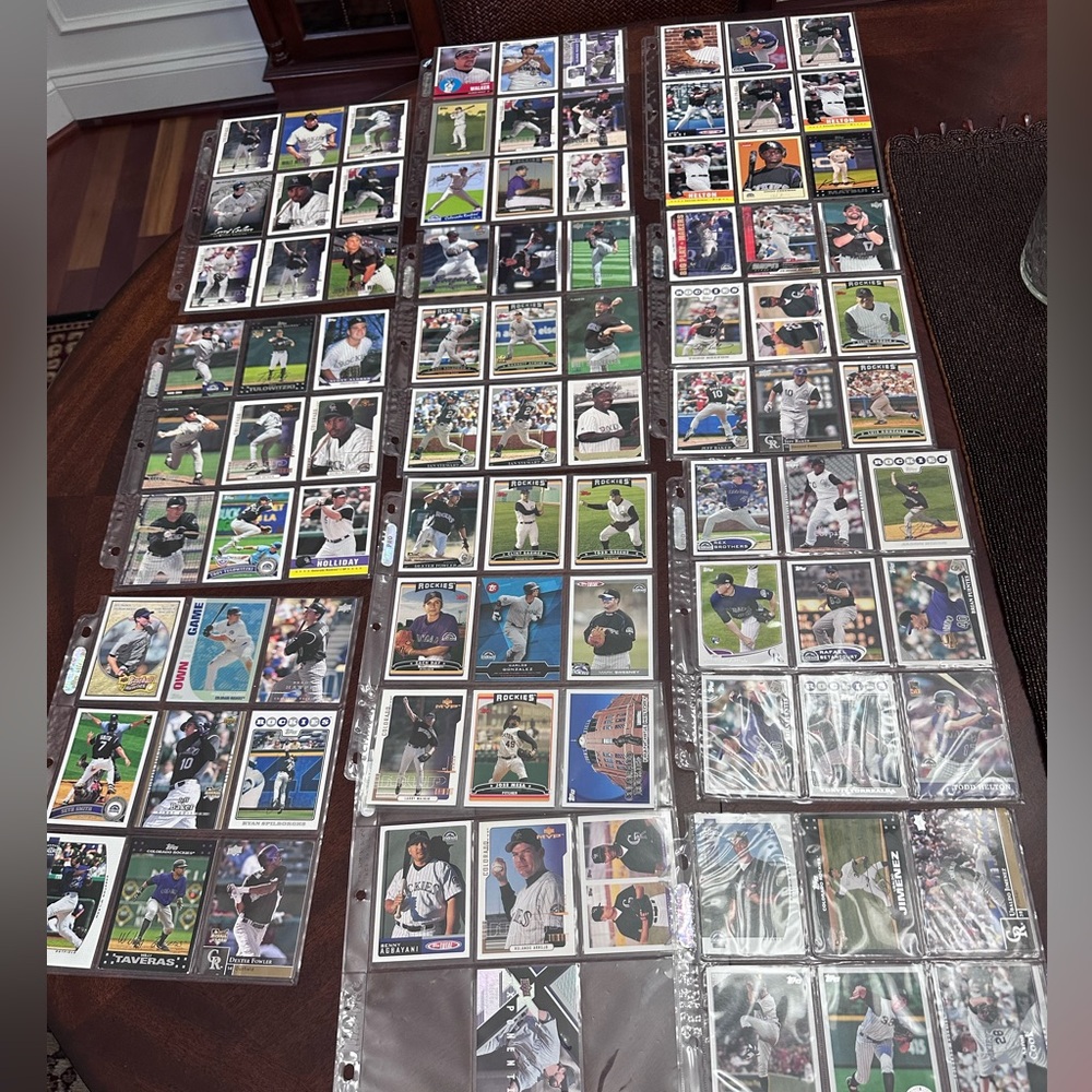 94 MLB Colorado Rockies Baseball Trading Cards Lot 90's - early 2000's